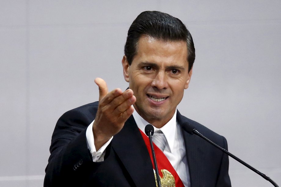 Mexican President Enrique Peña Nieto.