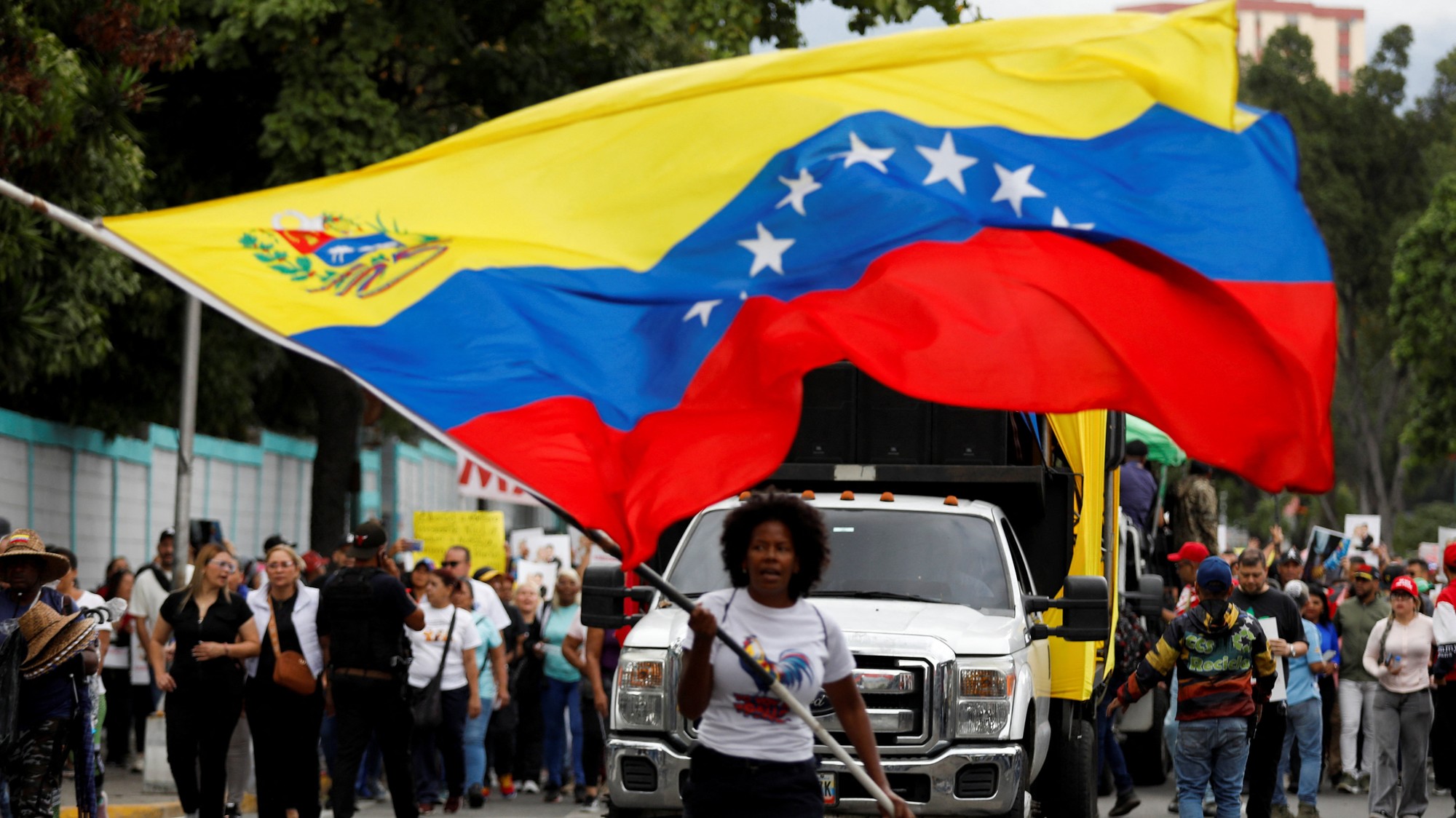 Protesty vo Venezuele