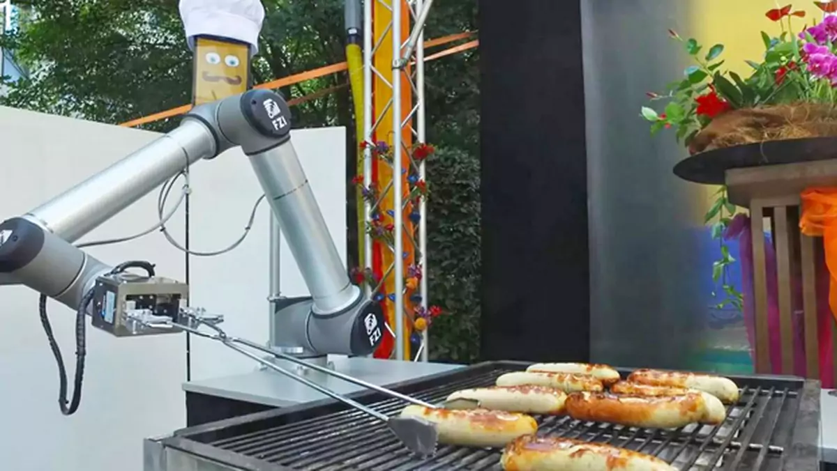 BratWurst Bot pokazuje jak elastyczne może być tworzenie robotów-pomocników