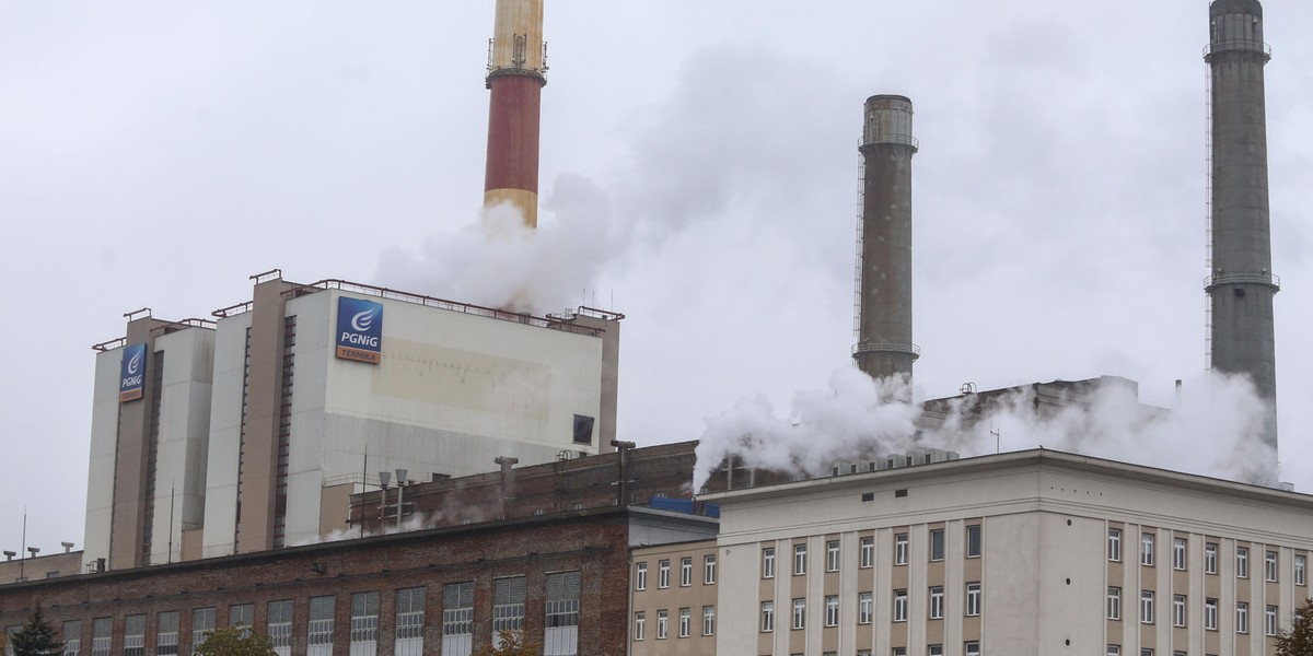 Pożar w Elektrociepłowni Żerań