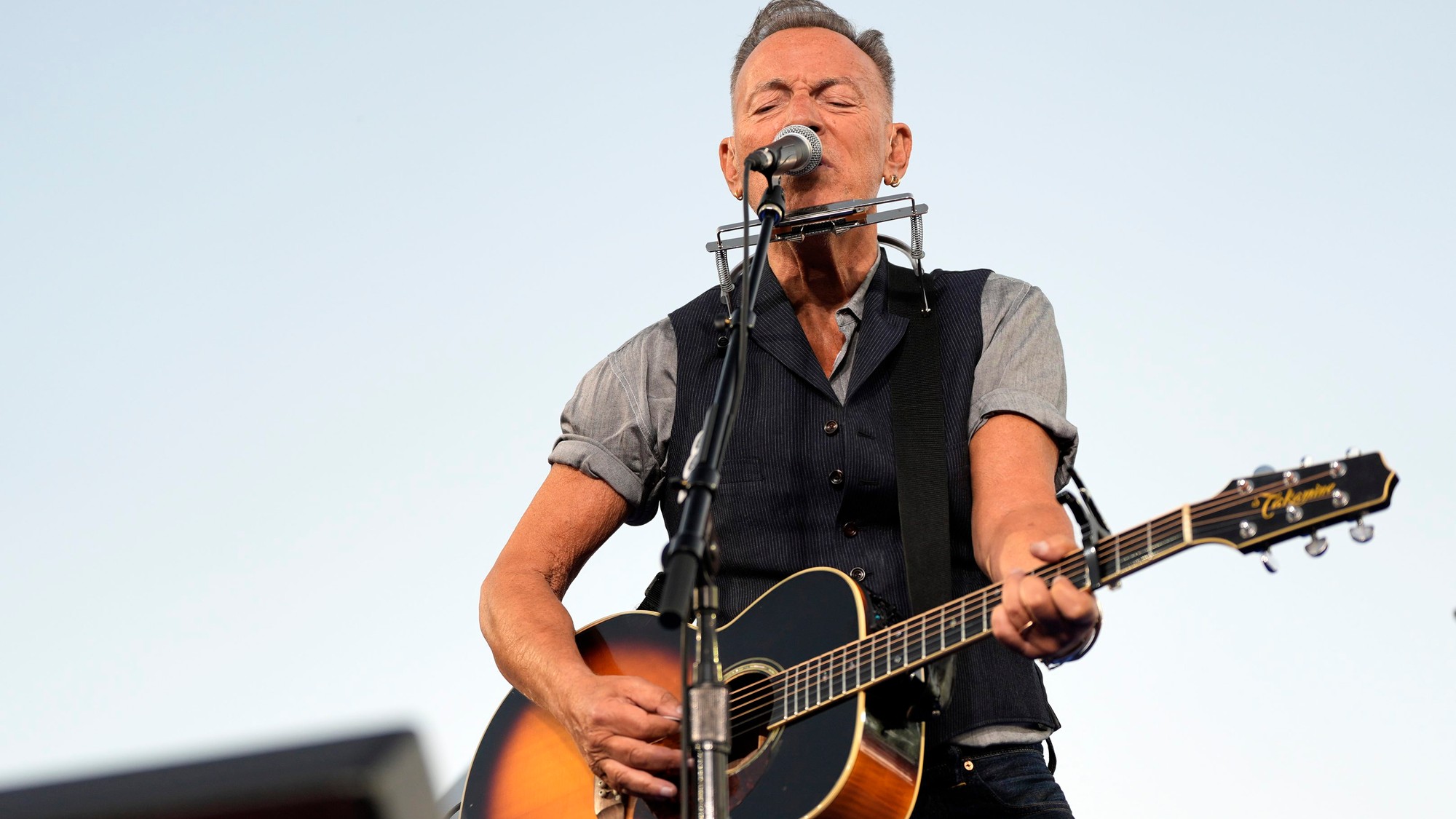 Rocková legenda Bruce Springsteen.