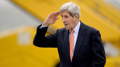 Kerry arrives for International Talks on Syria conflict