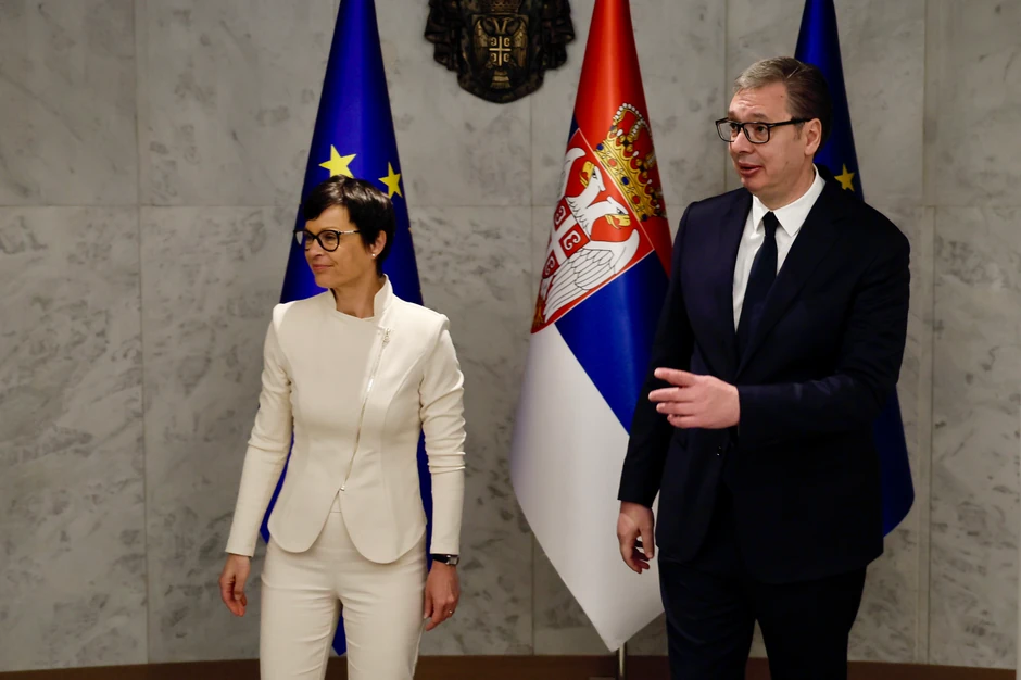 Vučić i Marta Kos