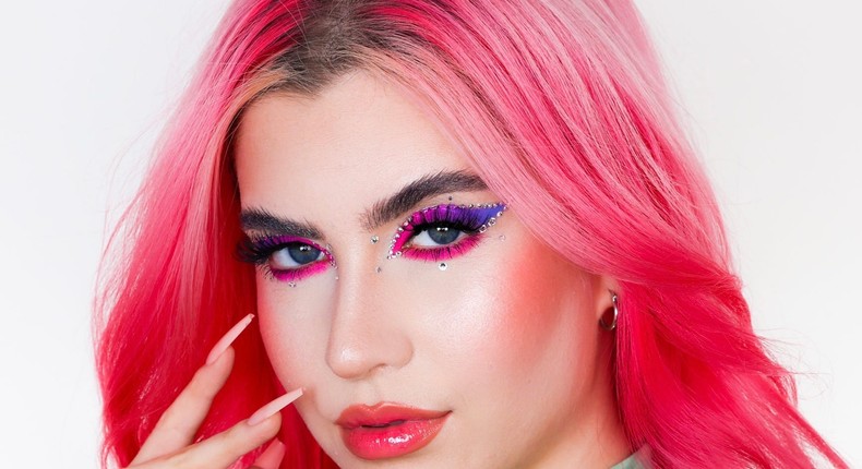 Abby Roberts has grown her TikTok following to 16 million by posting makeup transformations and sharing her skills.
