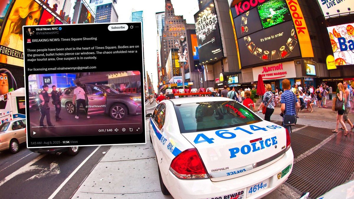 Szok w Nowym Jorku. Na Times Square leżały ciała ludzi. W sieci pojawiły się dramatyczne nagrania