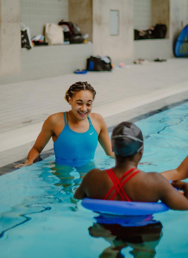 British-Ghanaian Olympian Alice Dearing's launches swimming academy in Ghana