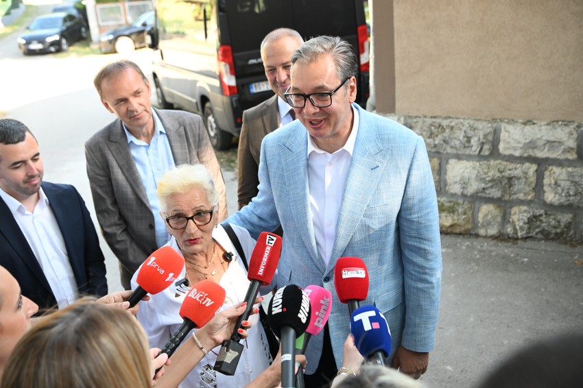 Aleksandar Vučić u Knjaževcu