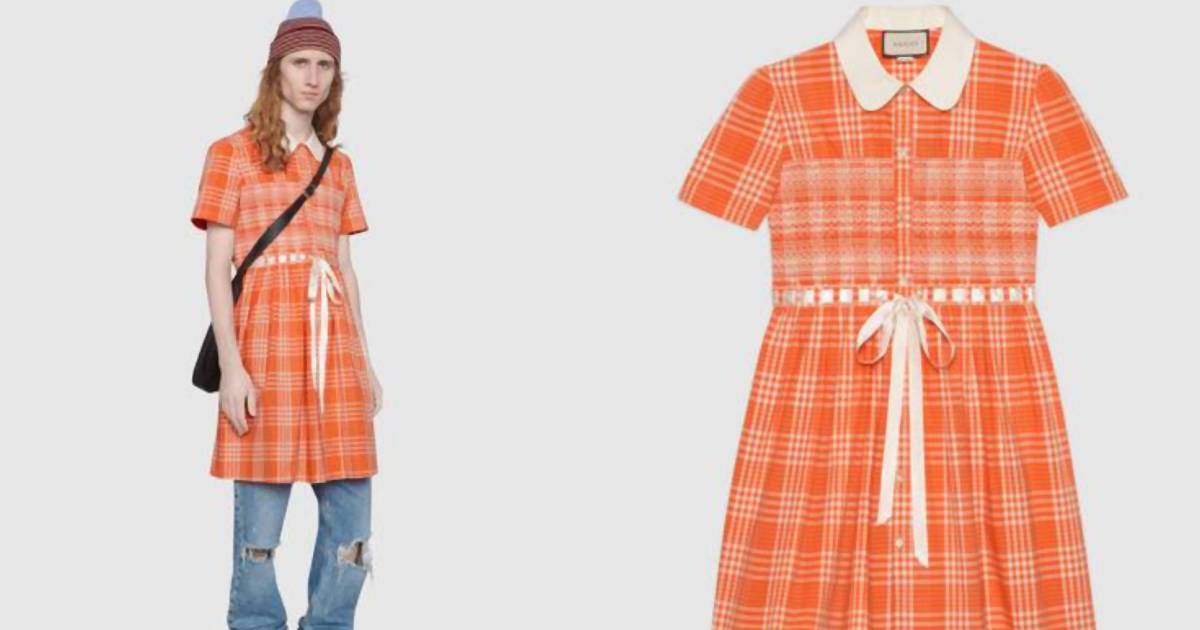 Sukienka dla mężczyzn w nowej kolekcji Gucci kosztuje 10 tys. zł  "Przełamuje stereotypy" - Noizz