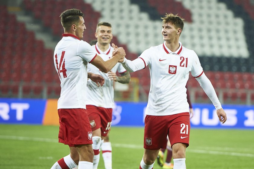 17.11.2020 POLSKA U21 - LOTWA U21 ELIMINACJE MISTRZOSTW EUROPY UNDER 21 PILKA NOZNA