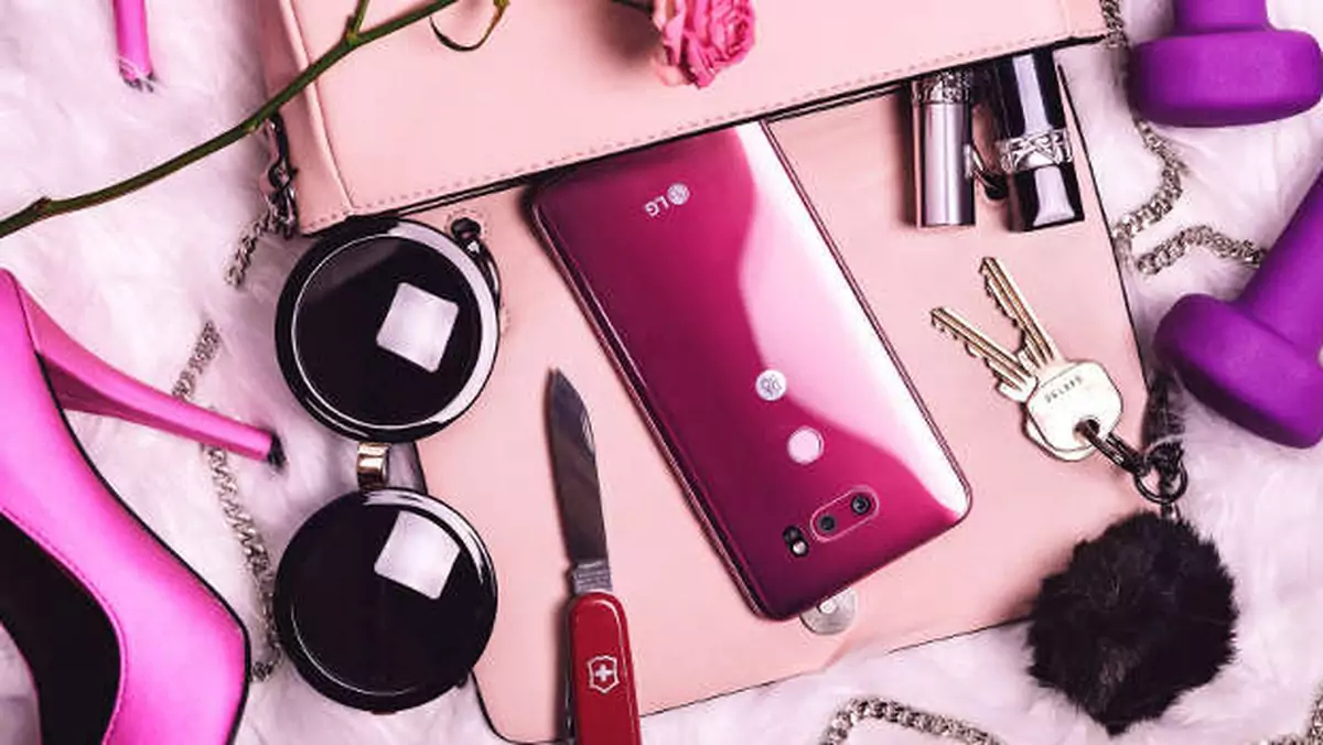 LG V30 Raspberry Rose na Dzień Kobiet