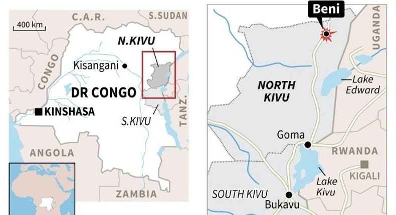 The Kangwayi prison in Beni was attacked at 3:30 pm (1330 GMT) by assailants whose identity is not yet known, Julien Paluku, governor of North Kivu province, told reporters