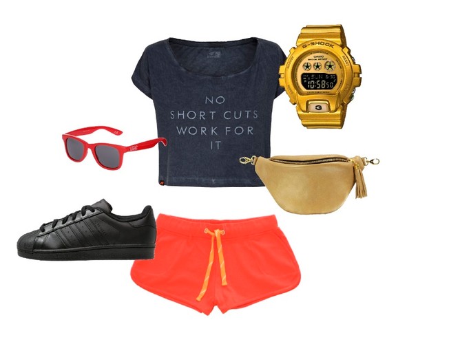 Modny duet czerwieni i złota. STYLIZACJA na rower