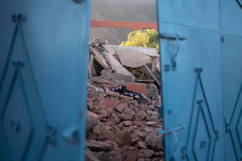 Potres u Maroku - selo Ižakak kod Marakeša