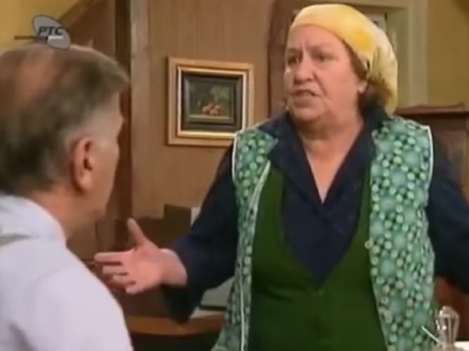 Radmial Savićević u seriji "Srećni ljudi"