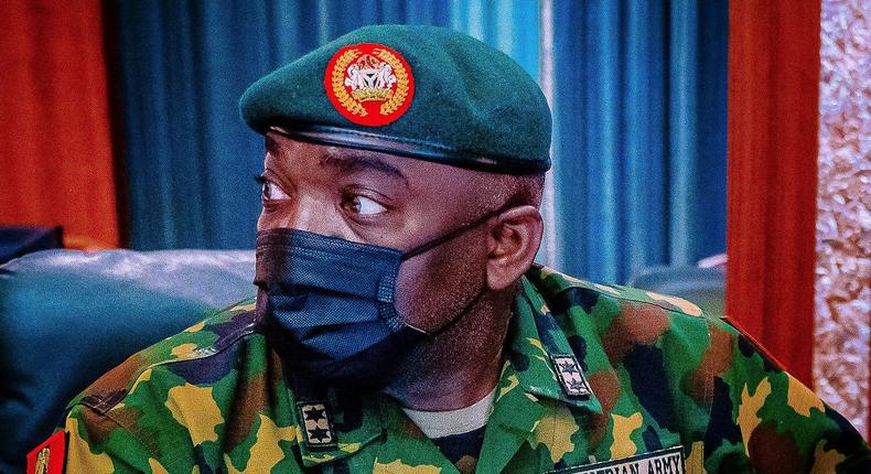 Chief of Army Staff, Major General Ibrahim Attahiru [Tolani Alli]