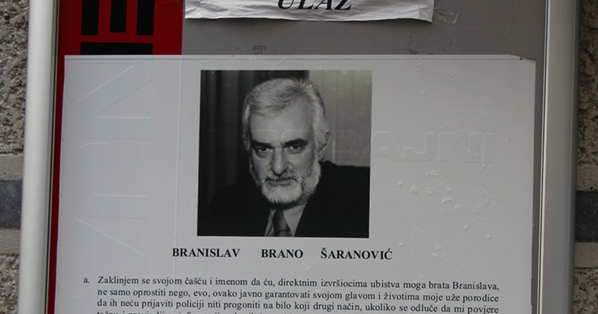 Ubijeni Brano Šaranović
