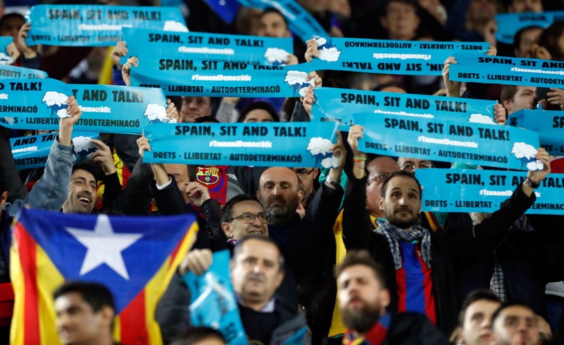 Kataloński separatyzm odcisnął piętno na El Clasico