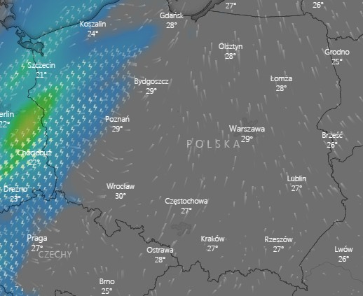 Jaka pogoda w sobotę 22.08.2020? Prognoza opadów