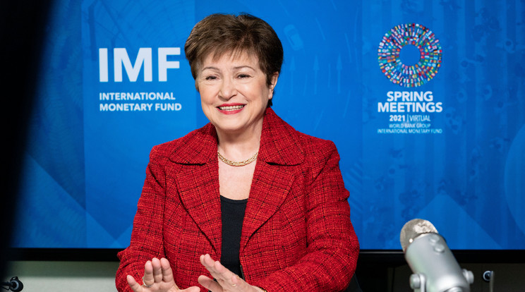 Az IMF optimista a magyar gazdaság növekedését illetően (a képen Kristalina Georgieva vezérigazgató) / Fotó: Northfoto