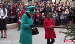 Chłopiec dał nogę na widok królowej! FILM