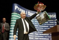 Prezes PiS Jarosław Kaczyński