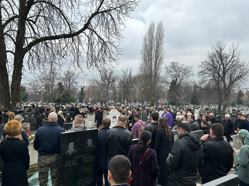 Sahrana Milana Laće Radulovića