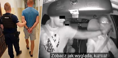 Napad na kierowcę Ubera. Obrzydliwe zachowanie agresywnych pasażerów [WIDEO]