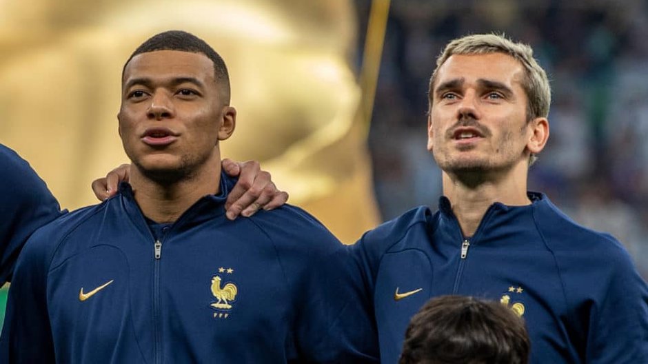 Kylian Mbappe i Antoine Griezmann