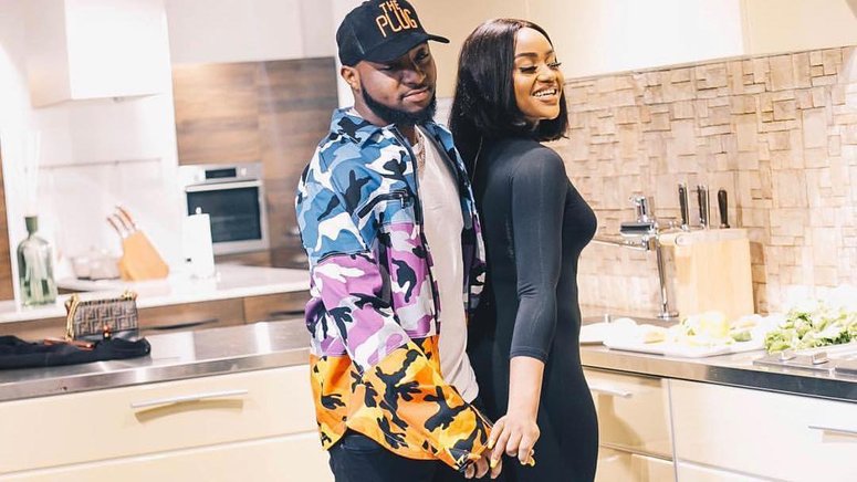 Check out photo of Davido and Chioma chilling in Mauritius ...