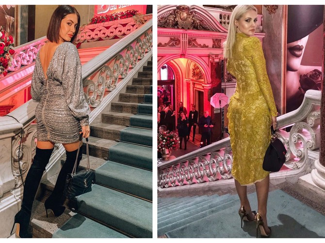 Ena Luna i Tatjana Jovanović na 15. rođendanu "Blic žene" 