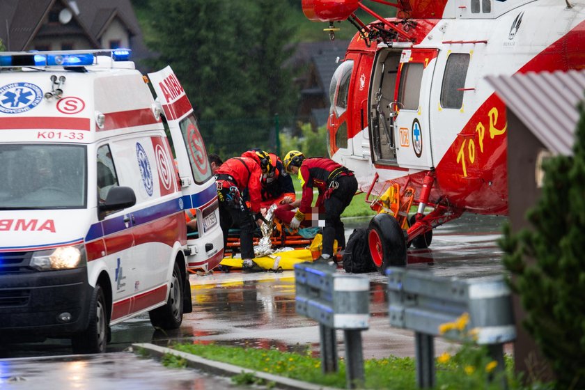 Lekarz o tragedii na Giewoncie: Ludzie krzyczeli, paliły się ubrania