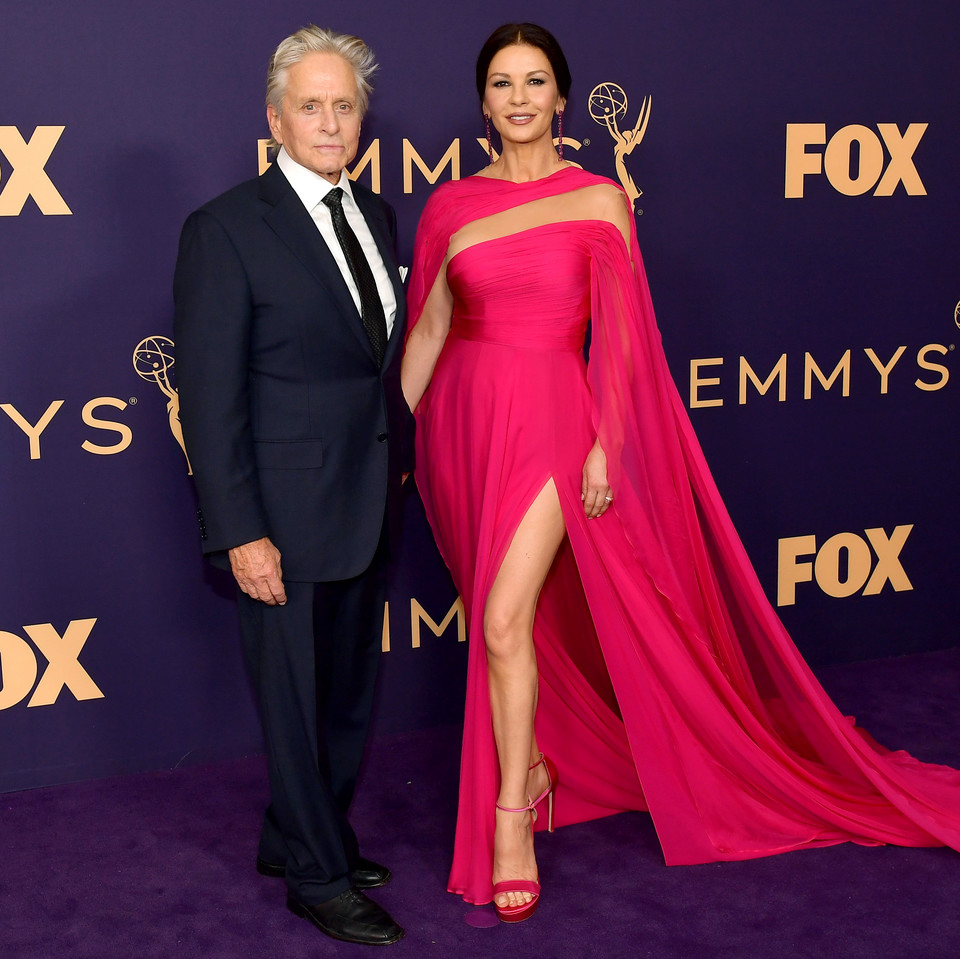 Catherine Zeta-Jones i Michael Douglas na gali Emmy