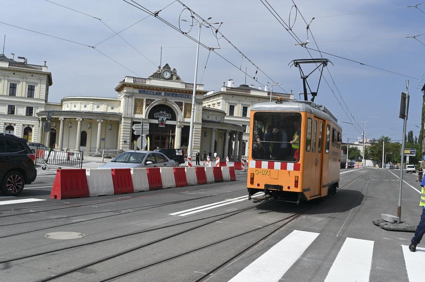 Koniec utrudnień na pl. Orląt Lwowskich