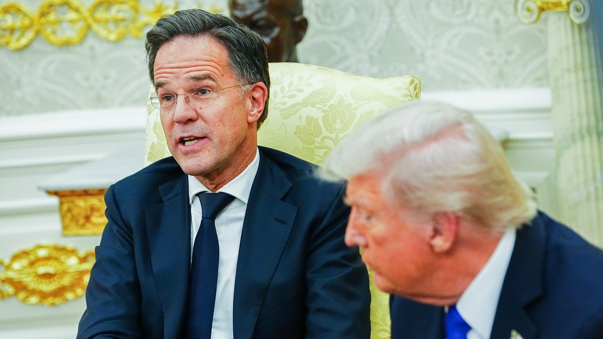 Mark Rute i Donald Tramp