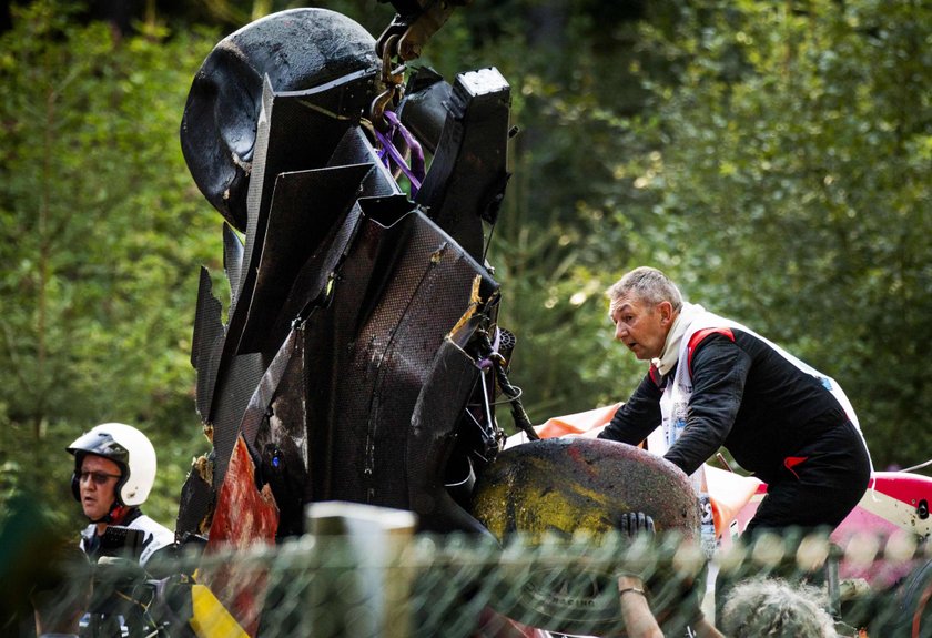 Tragedia podczas wyścigów formuły