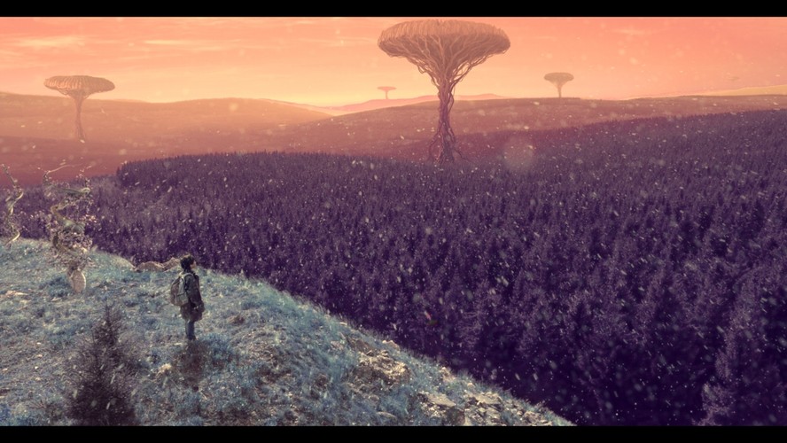 Kadr z filmu 'Za niebieskimi drzwiami'. Premiera 4 listopada