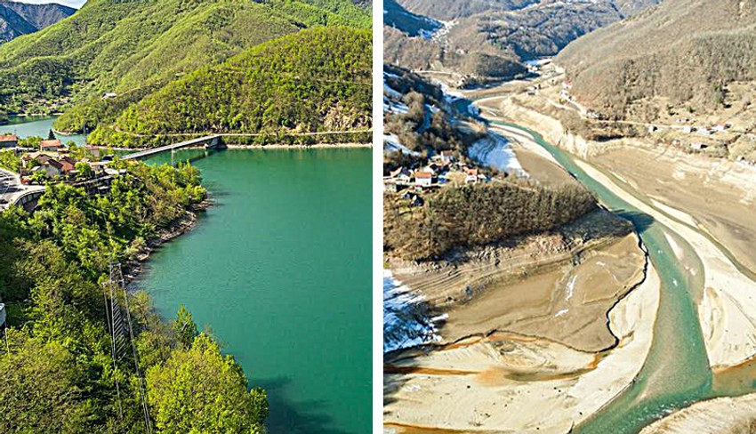 Jablanicko jezero - nekad i sad