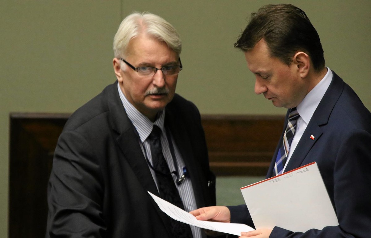 Witold Waszczykowski i Mariusz Błaszczak