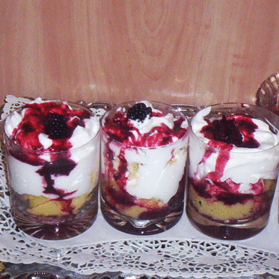 Szedres poharas tiramisu