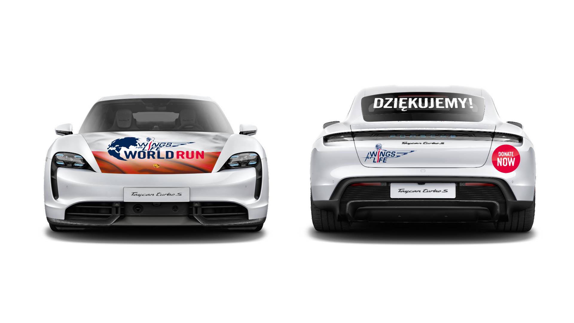 Wings for Life World Run Poznań 2020. Biegaczy będzie "gonił" elektryczny Porsche Taycan Turbo S