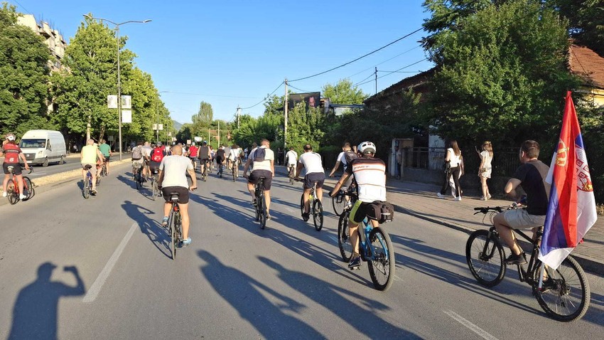 Biciklisti u Nišu