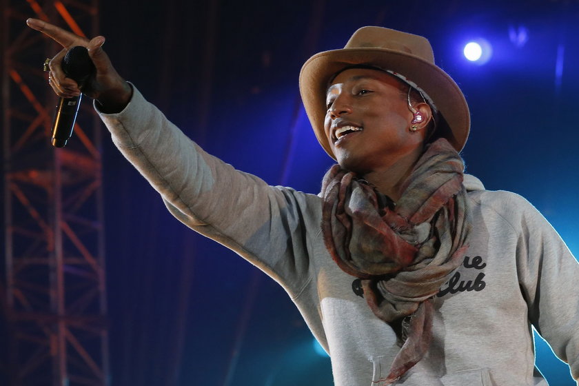 Pharrell nagrał najwieksze hity ostatniego roku