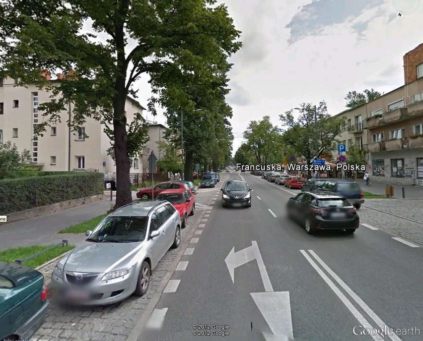 Warszawa w Google Street View