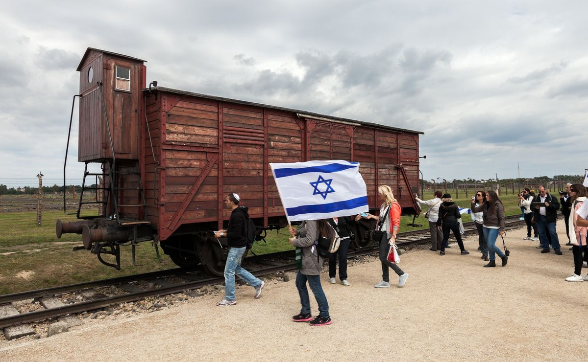 Młodzież Izraelska w Auschwitz