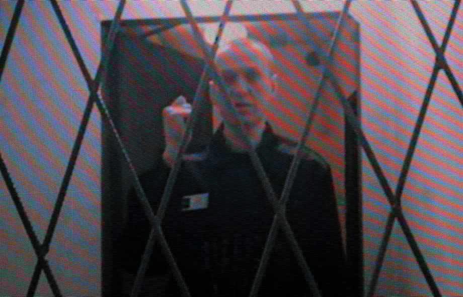 Aleksiej Nawalny łączący się z kolonii karnej IK-3 podczas rozprawy przeciwko Ministerstwu Sprawiedliwości przed Sądem Najwyższym, Moskwa, Rosja, 11 stycznia 2024 r.