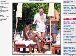 Zobacz dwie supermodelki na plaży