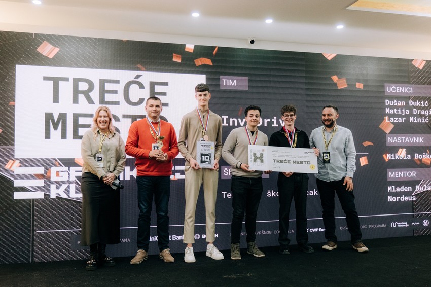 3 mesto, InvaDrive, Tehnička škola Čačak 