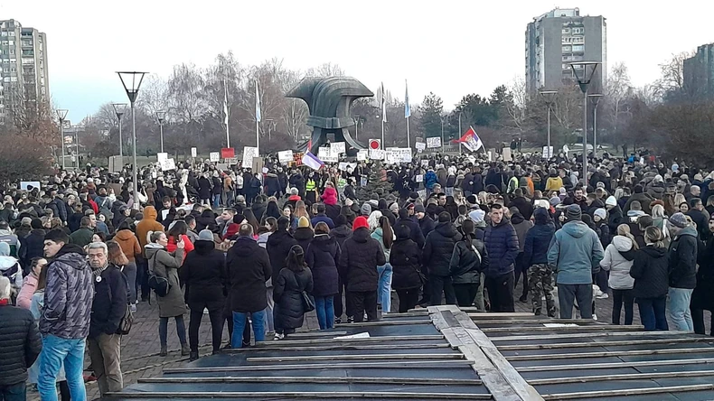 Subotica protest