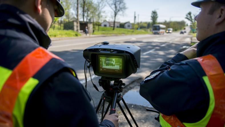 Sok helyen használnak ma traffipaxot a rendőrök / Illusztráció: MTI / Sóki Tamás