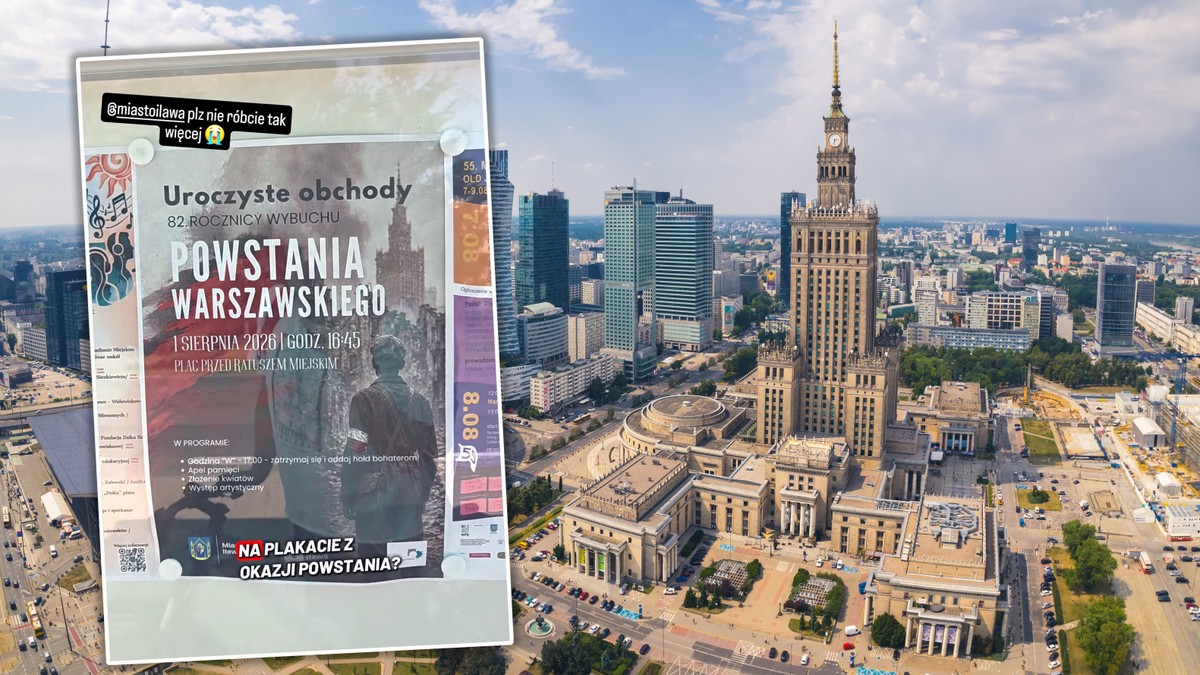 Organizują obchody rocznicy wybuchu Powstania Warszawskiego. Pół internetu śmieje się z ich wpadki